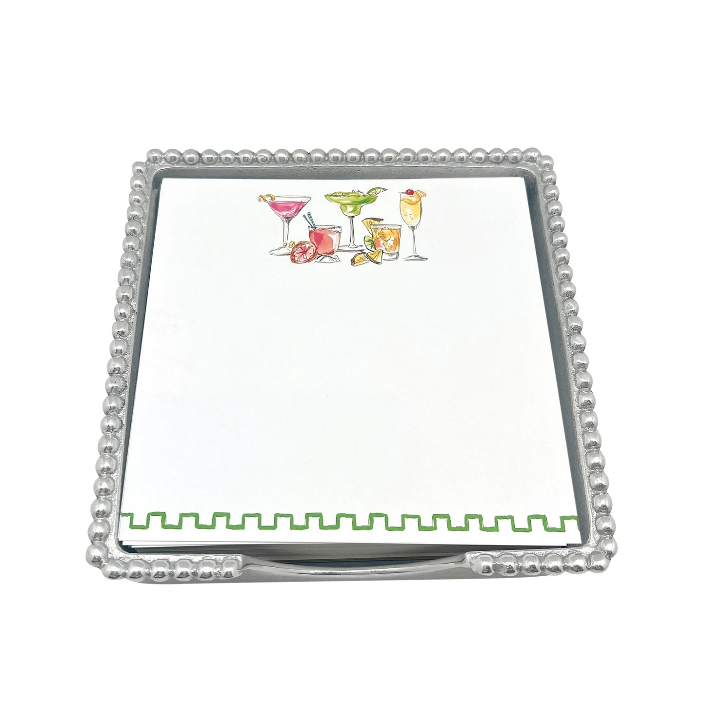 Mariposa But first cocktails Note Pad Set
