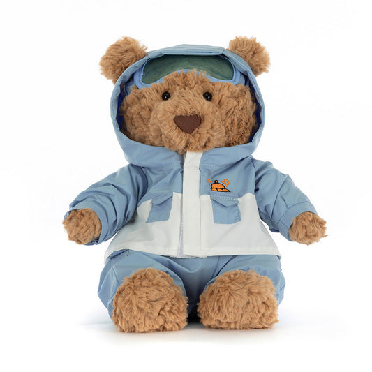 Jellycat - Bartholomew Bear "Snow Suit" - Blue