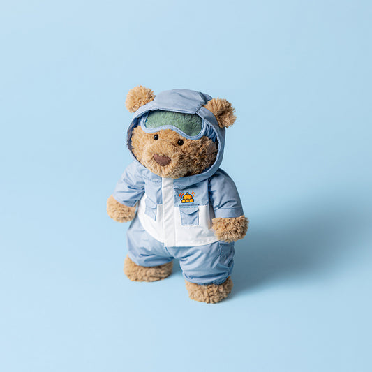 Jellycat - Bartholomew Bear "Snow Suit" - Blue