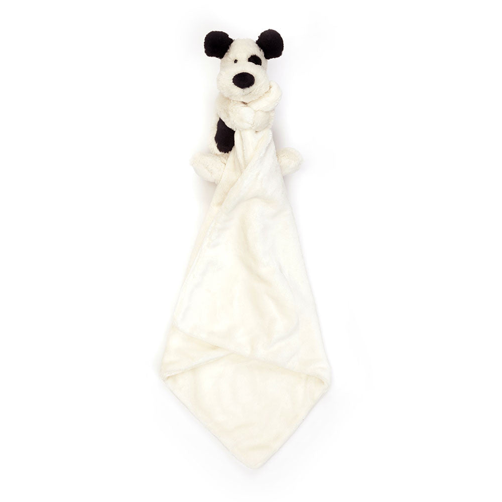 JellyCat Black and Cream Puppy Soother