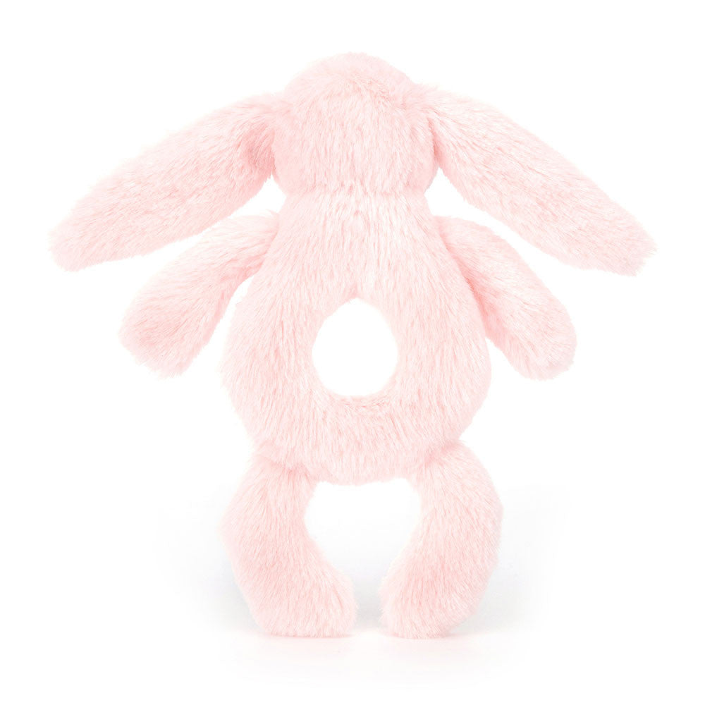 JellyCat Bashful Pink Bunny Ring Rattle