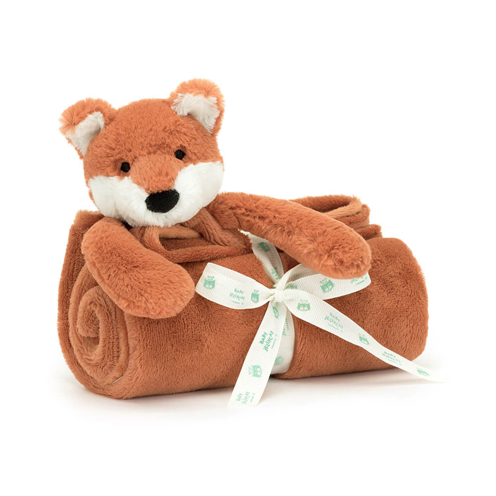 JellyCat Bashful Fox Cub Blankie