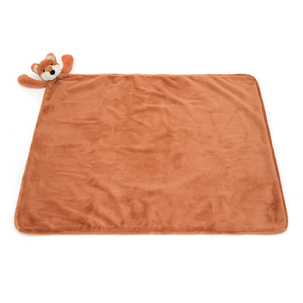 JellyCat Bashful Fox Cub Blankie