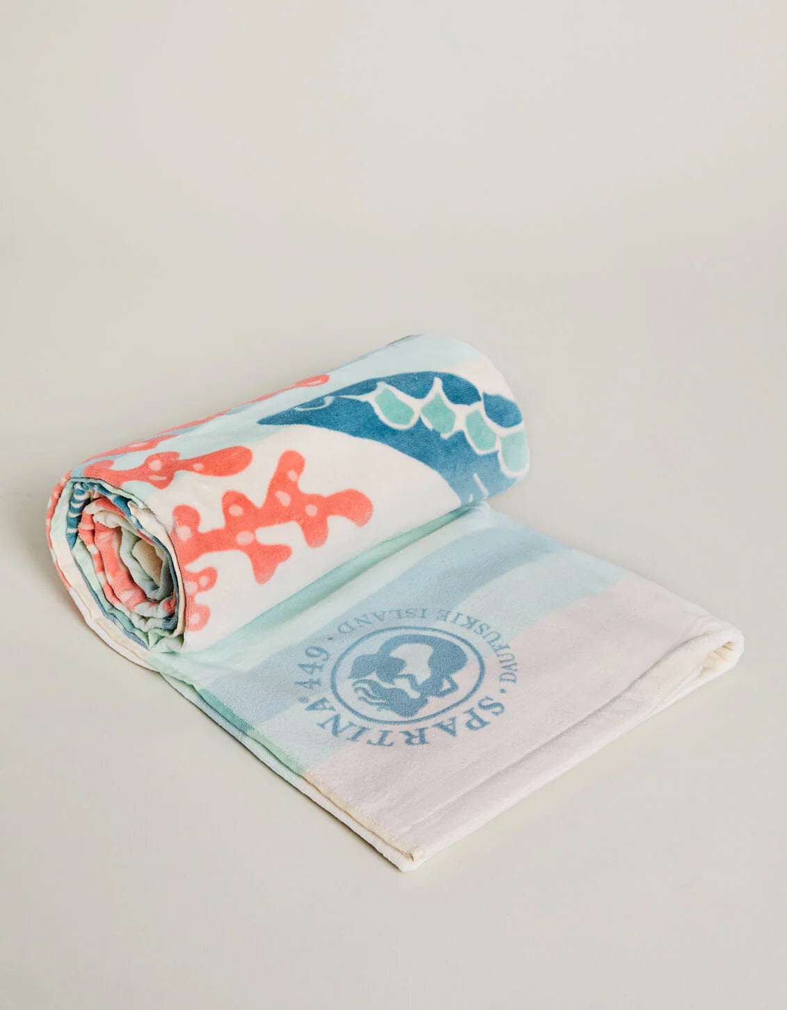 Spartina Beach Towel Sea Turtle