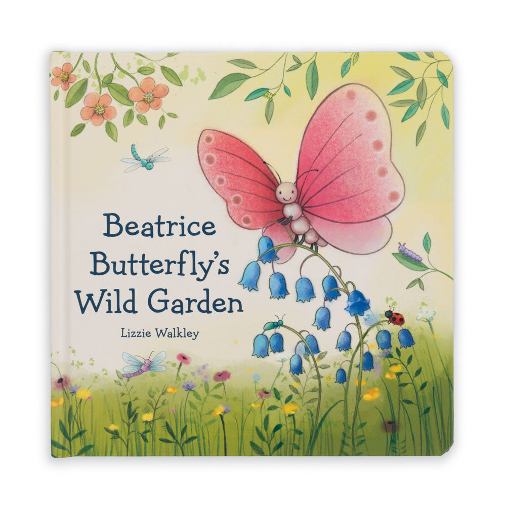 JellyCat Beatrice Butterfly's Wild Garden Book