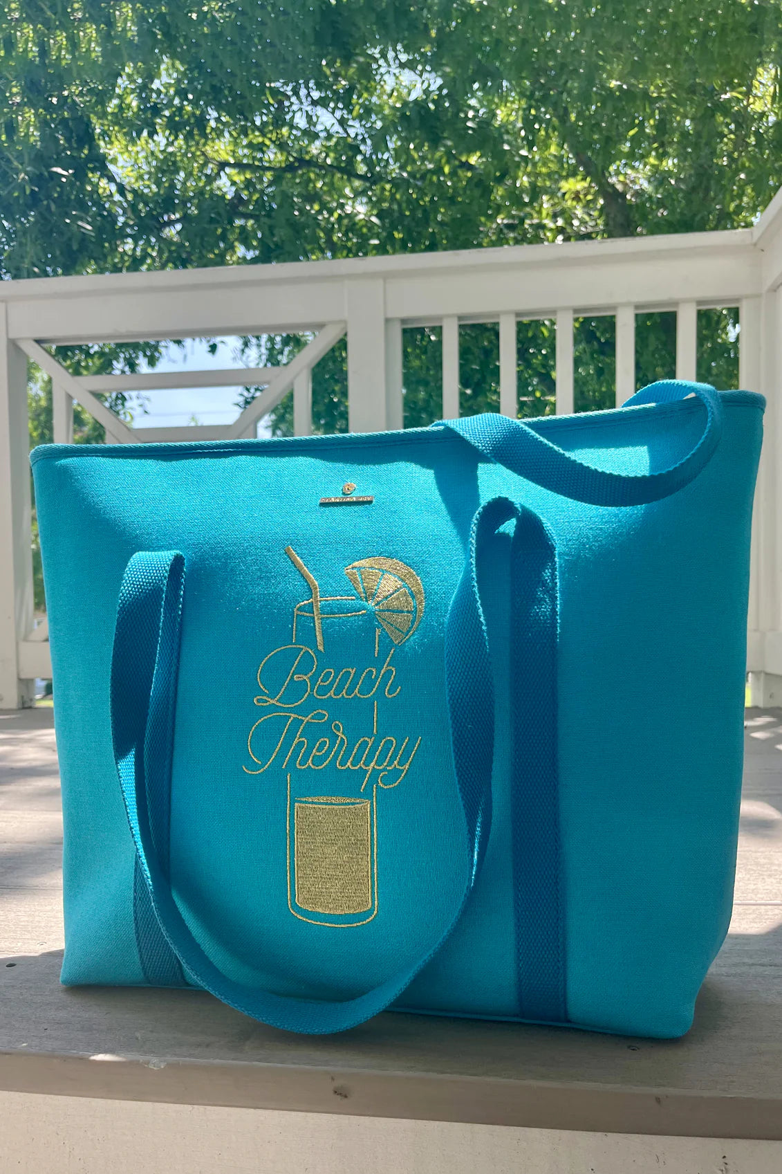 Spartina Blue Cooler Beach Therapy