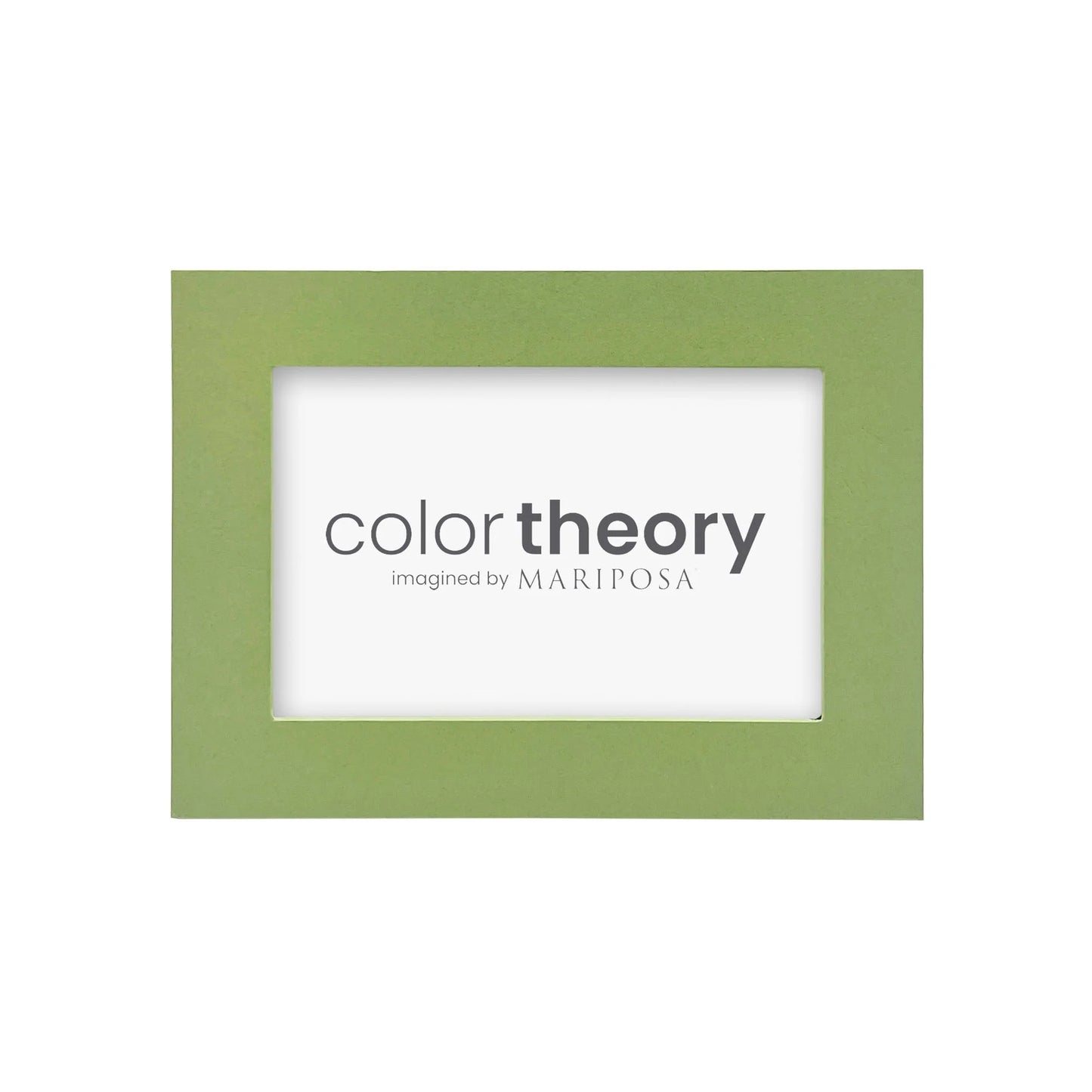 Mariposa Color Theory Double Sided Meadow Green and Sky Blue 4x6 Frame