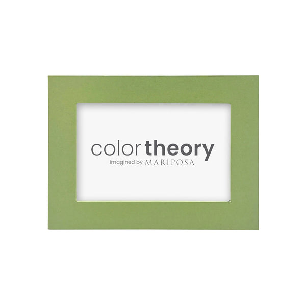 Mariposa Color Theory Double Sided Meadow Green and Sky Blue 4x6 Frame