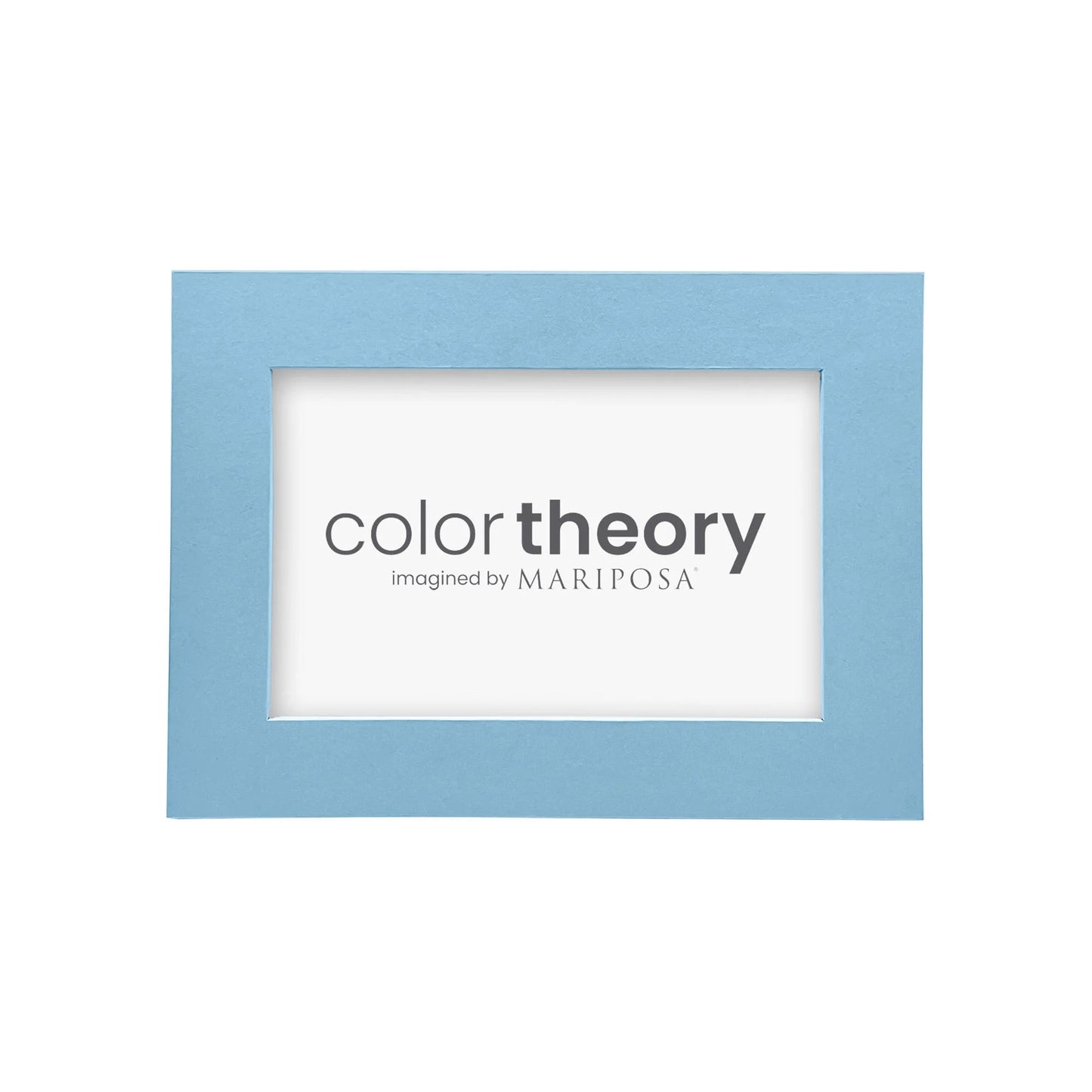 Mariposa Color Theory Double Sided Periwinkle and Denim Blue 4x6 Frame