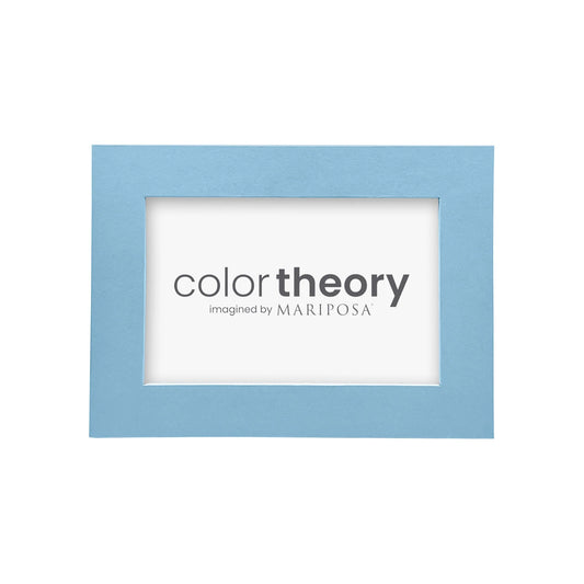 Mariposa Color Theory Double Sided Periwinkle and Denim Blue 4x6 Frame