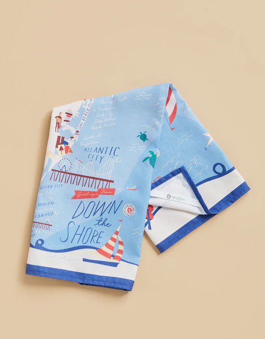 Spartina Down the Shore Dish Towel