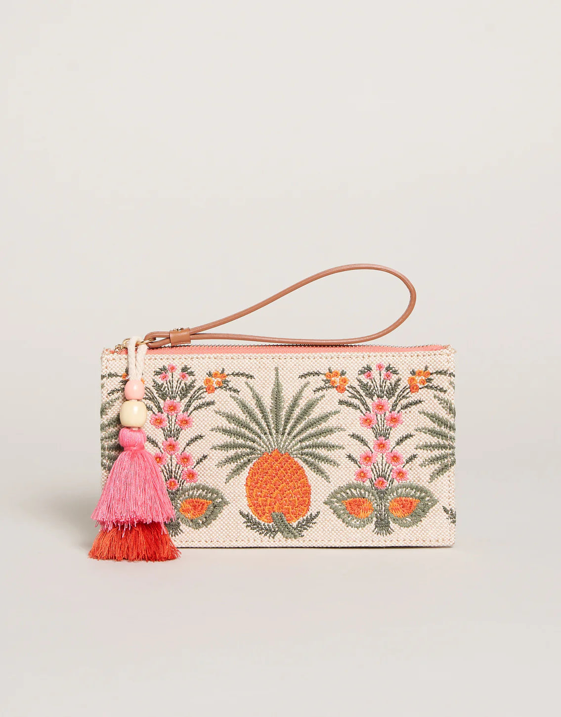 Spartina East West Wristlet Alloy Landing Pineapple - Medium Beige