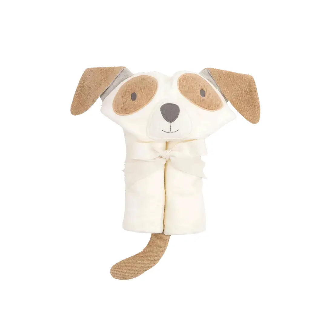 Elegant Baby - Tan Puppy Hooded Baby Bath Wrap