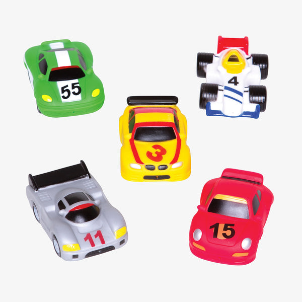 Elegant Baby Race Car Party Squirt Baby Bath Toys