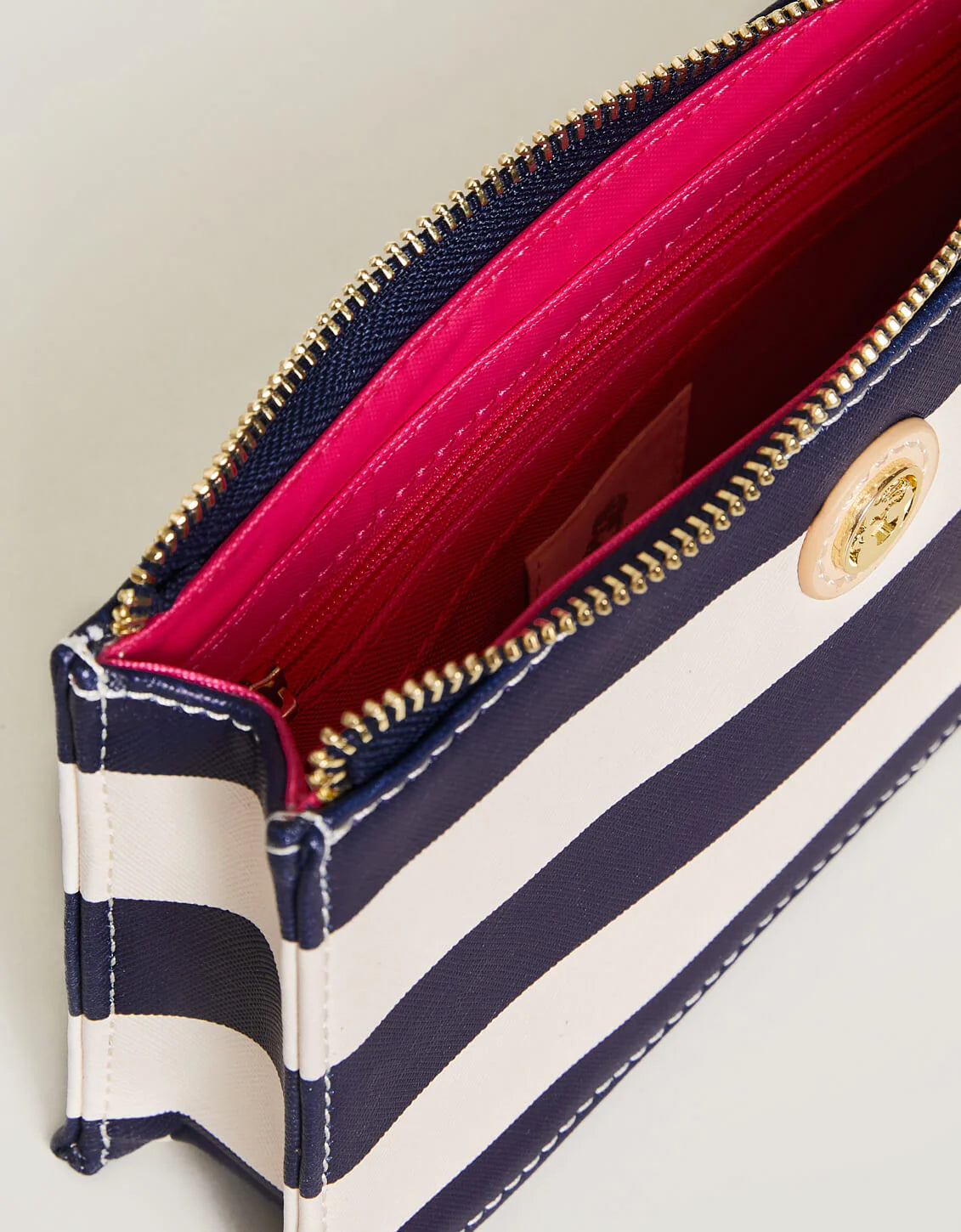 Spartina Emmy Wristlet Navy Stripe