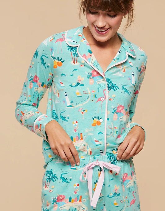 Spartina Pajama Top - Florida - Size S