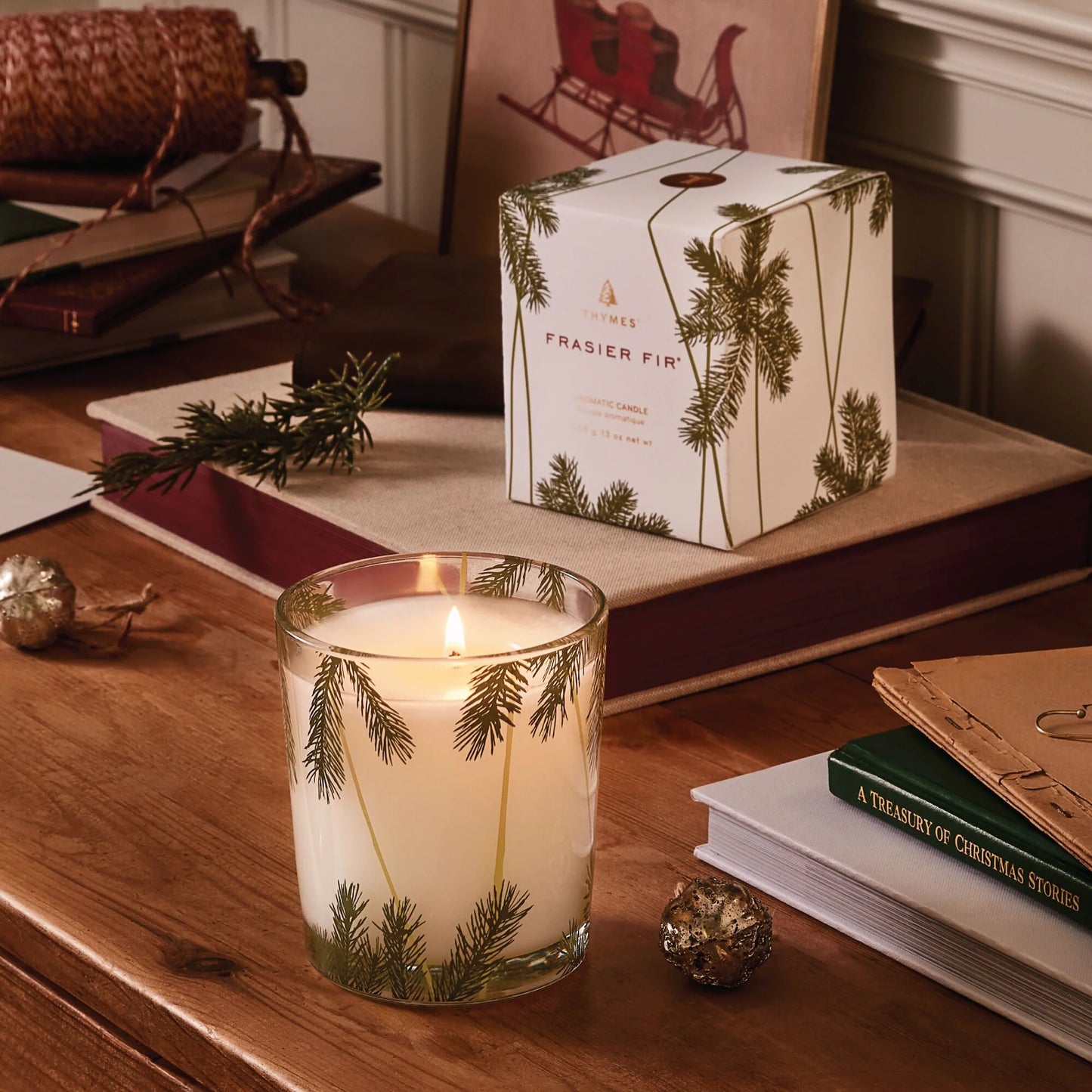 Thymes - Frasier Fir - Heritage Poured Candle 13oz