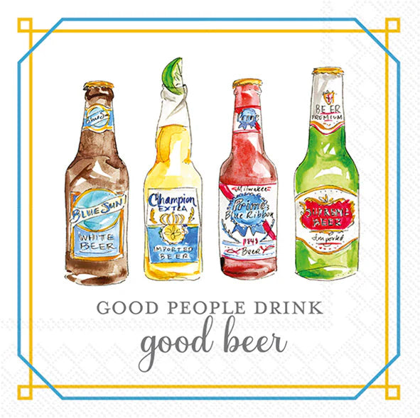 Boston International ihr - Good Beer Cocktail Napkin