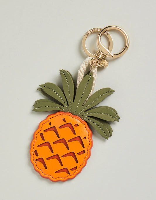 Spartina Pineapple Keychain - Orange