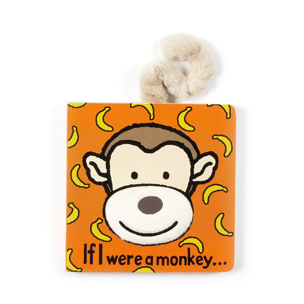 JellyCat If I Were A Monkey Book