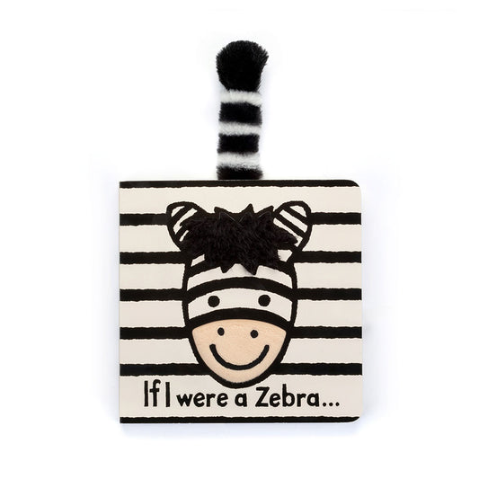 JellyCat If I Were A Zebra Book