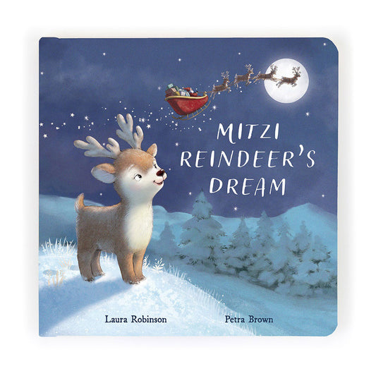 JellyCat Mitzi Reindeer’s Dream Book