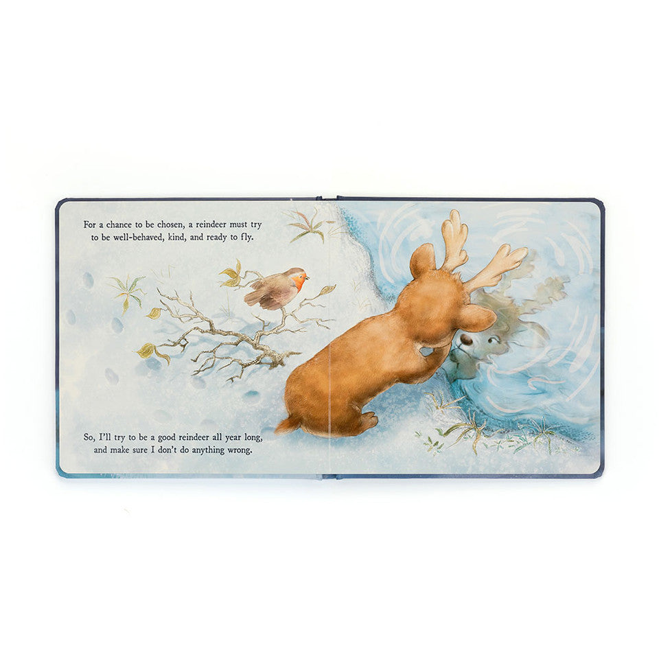 JellyCat Mitzi Reindeer’s Dream Book