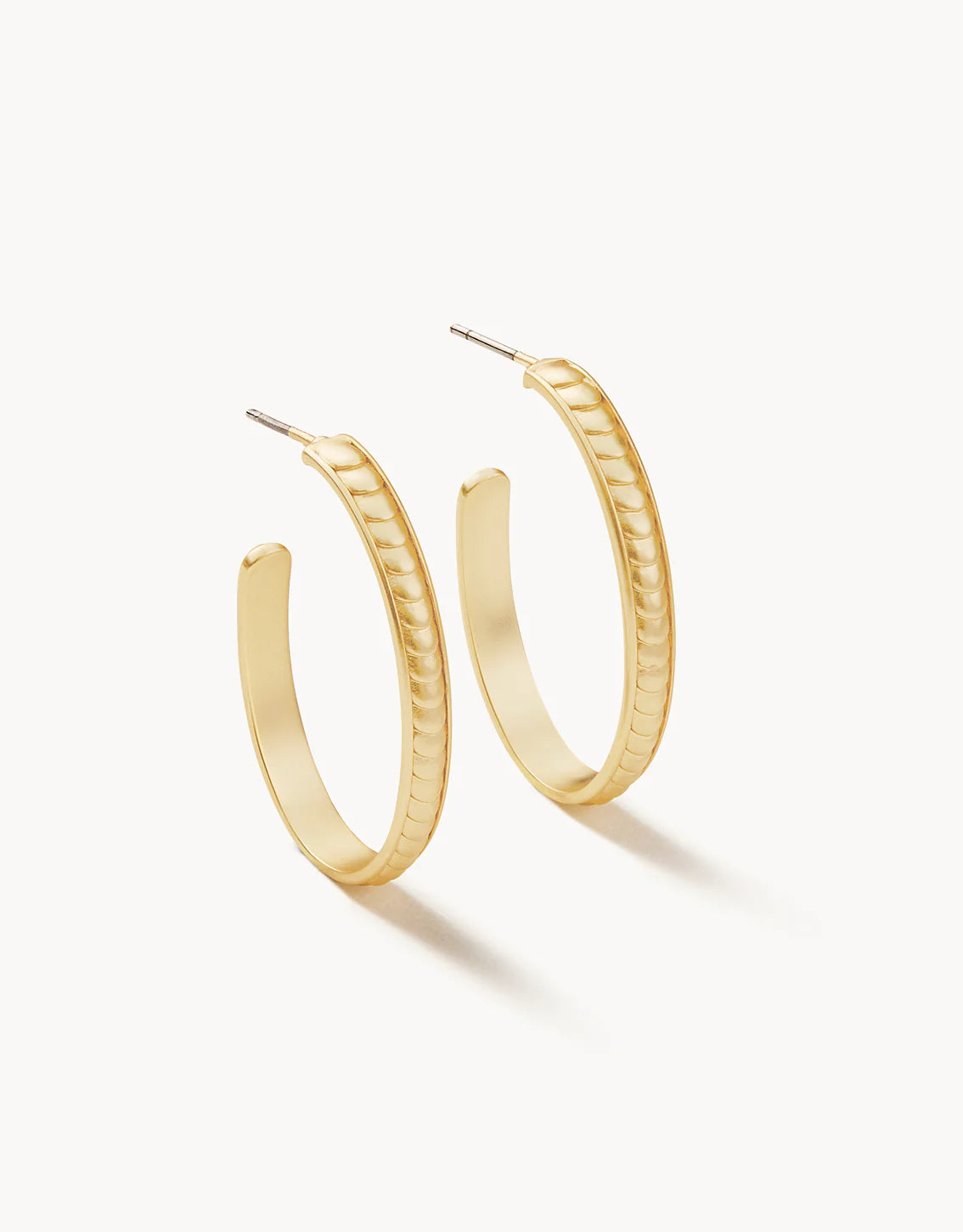 Spartina - Naia Bitty Hoop Earring - 18K Gold Platted
