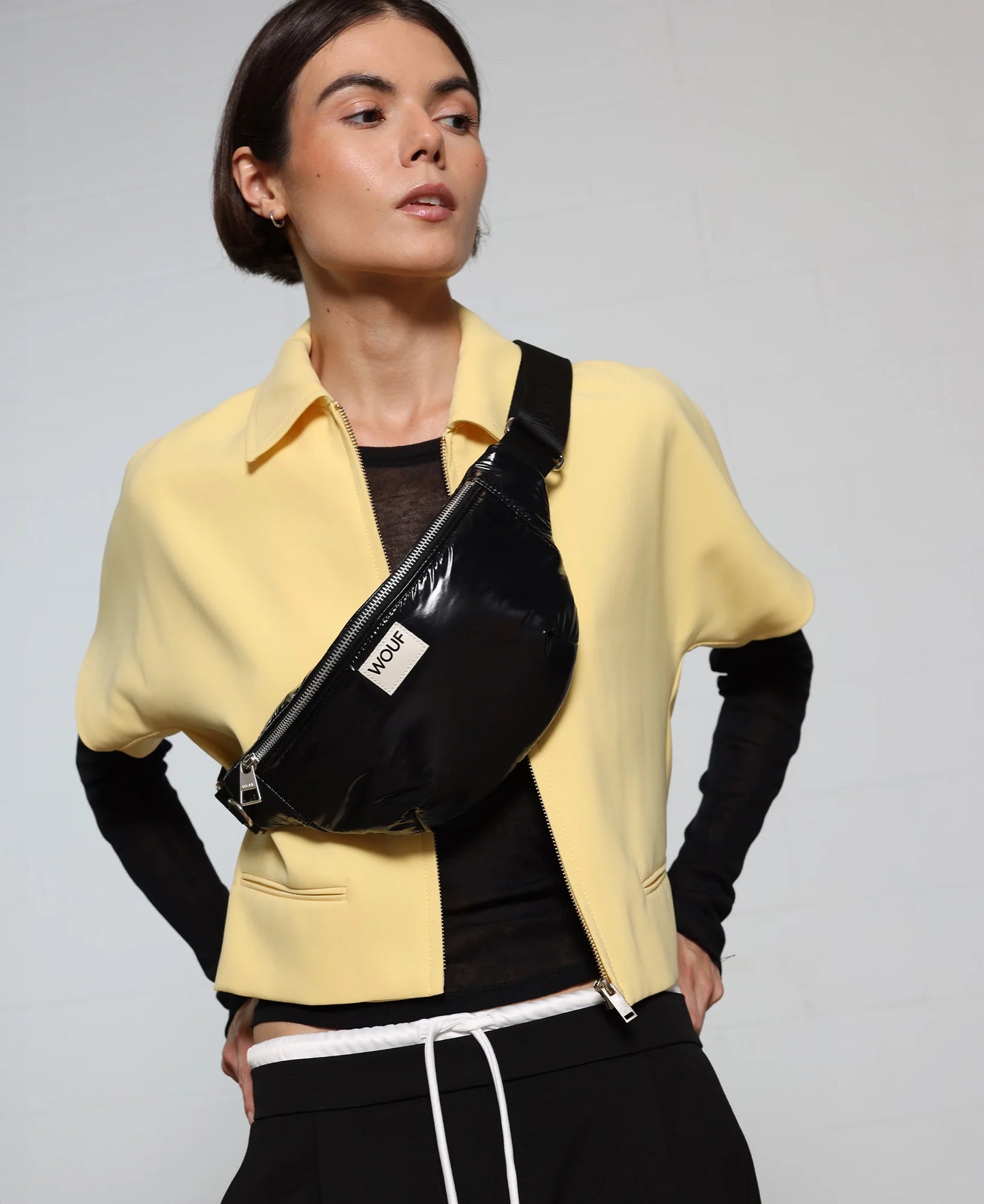 WOUF -  Nuit (Black) Waistbag