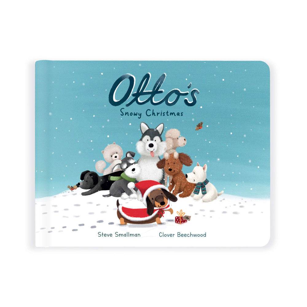 JellyCat Otto’s Snowy Christmas Book