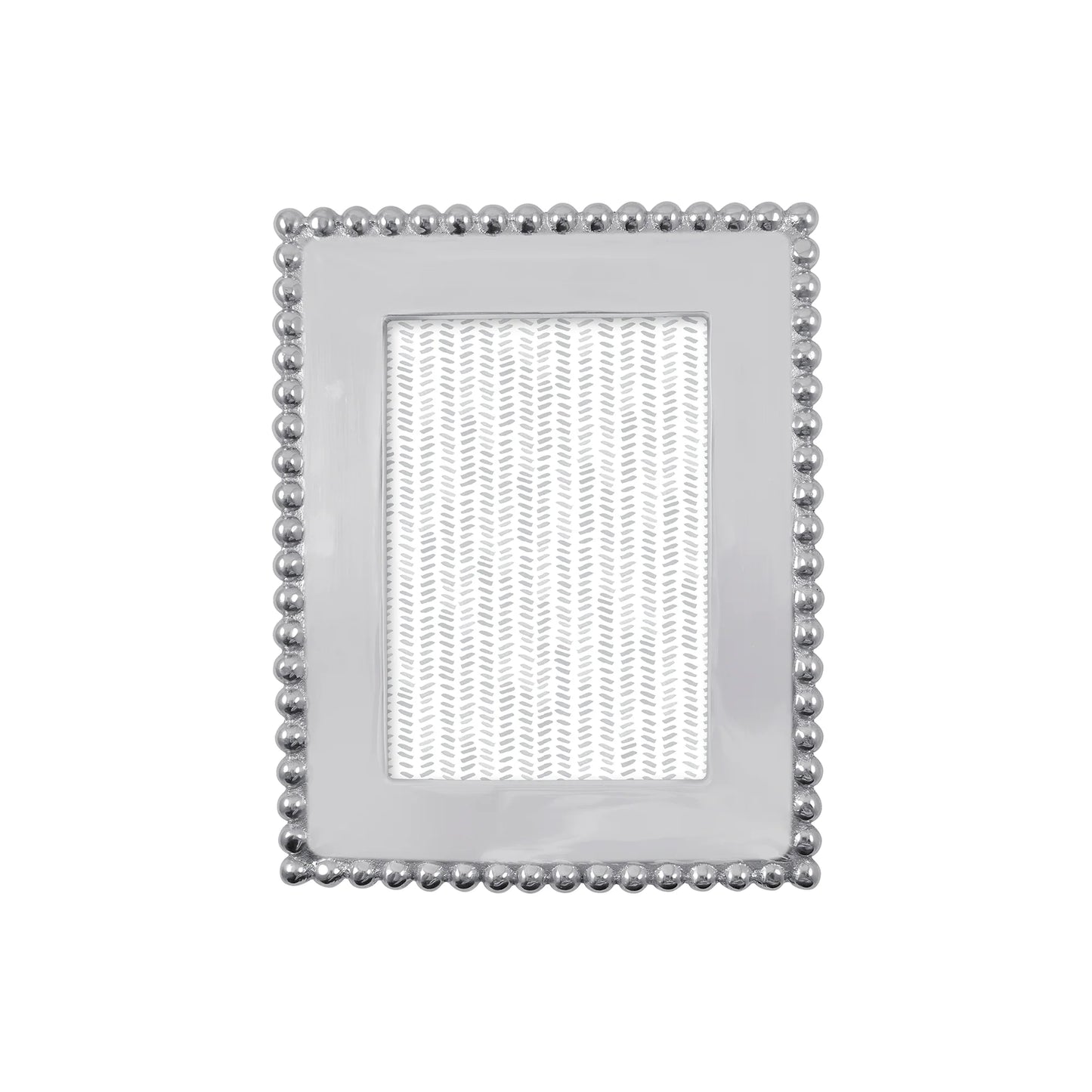 Mariposa Pearled 5x7 Engravable picture frame