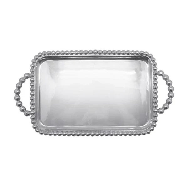 Mariposa Pearled Medium Service Tray