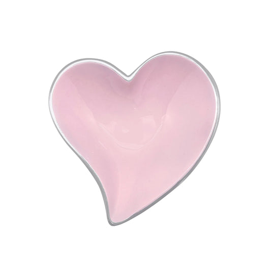 Mariposa Pink Small Heart Bowl