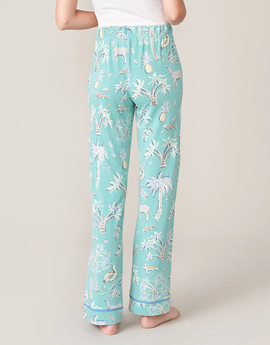 Spartina Pajama Pant - Low Country Fauna - Size S