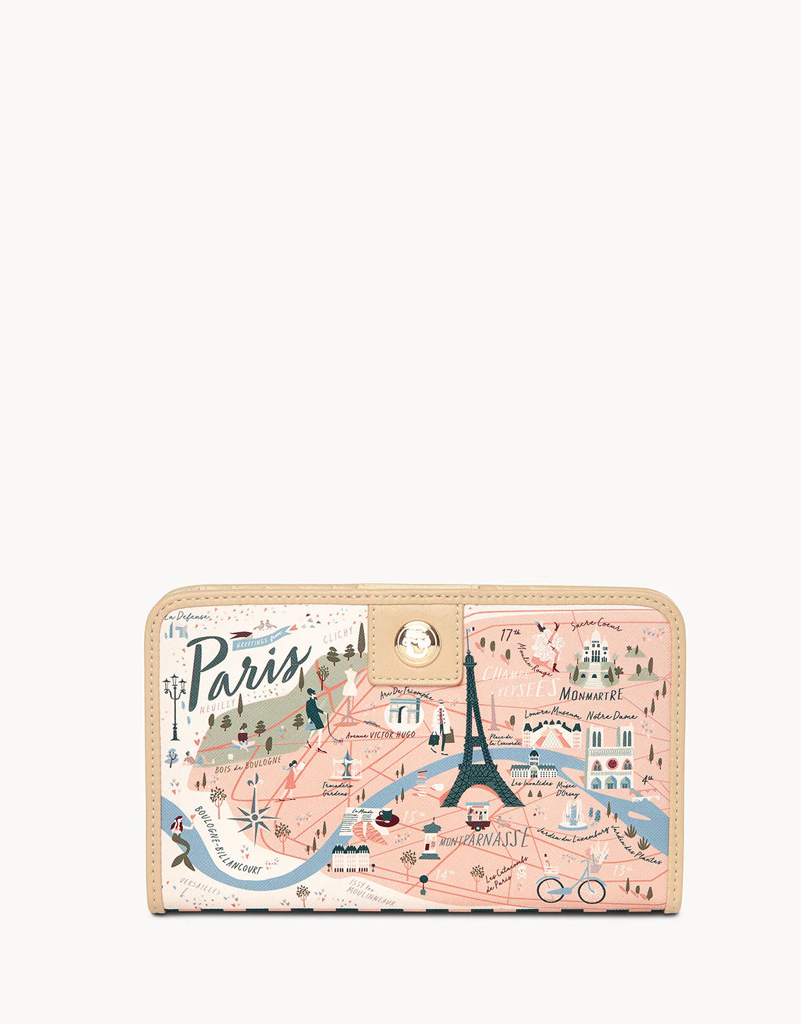 Spartina Snap Wallet - Paris