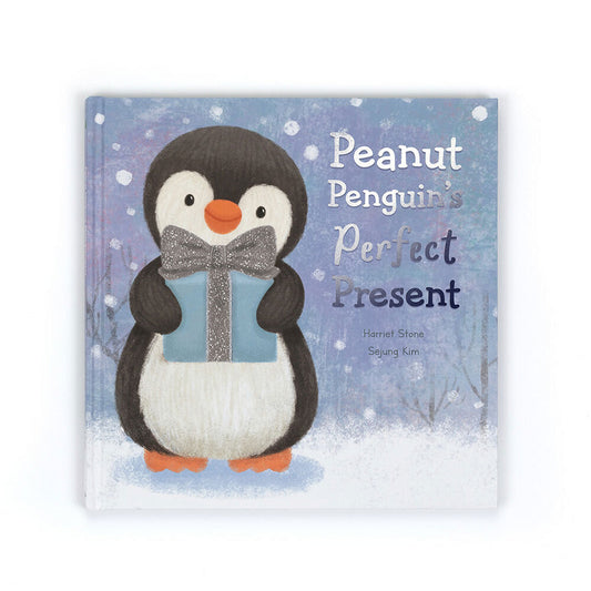 Jellycat - Peanut Penguin's Perfect Present Book