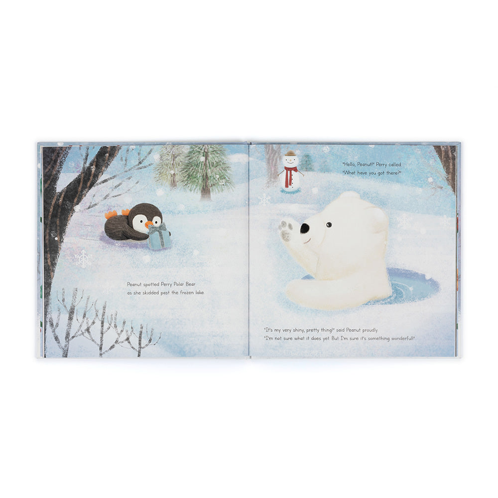 Jellycat - Peanut Penguin's Perfect Present Book