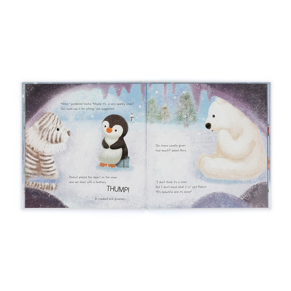 Jellycat - Peanut Penguin's Perfect Present Book