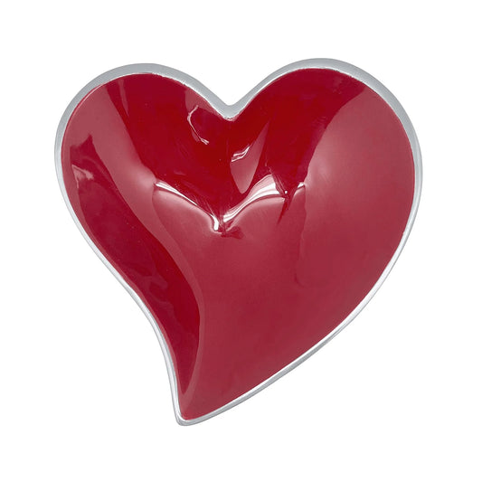Mariposa Red Small Heart Bowl