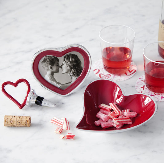 Mariposa Red Small Heart Bowl