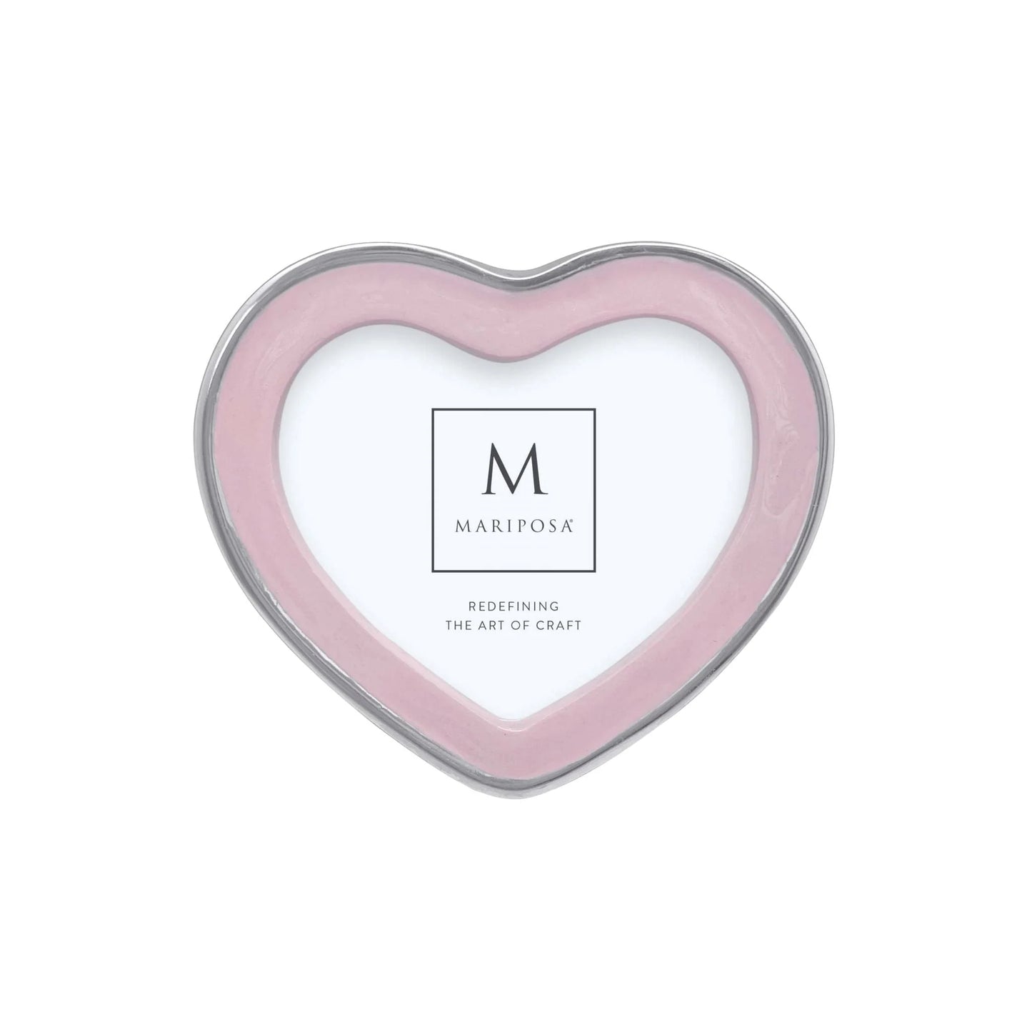 Mariposa Signature Pink Heart Frame 4x6
