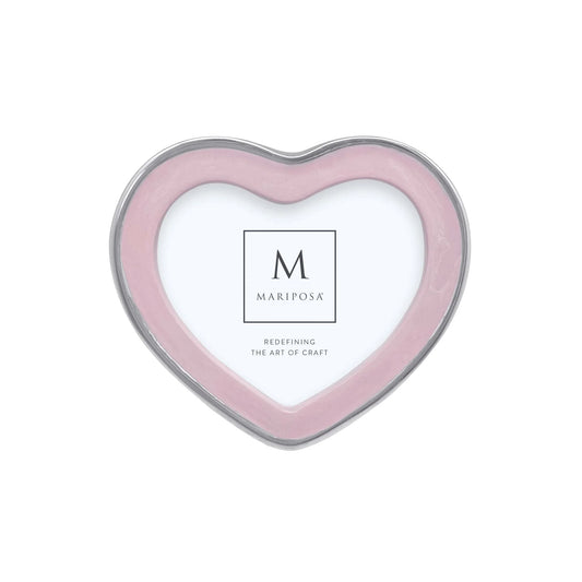 Mariposa Signature Pink Heart Frame 4x6
