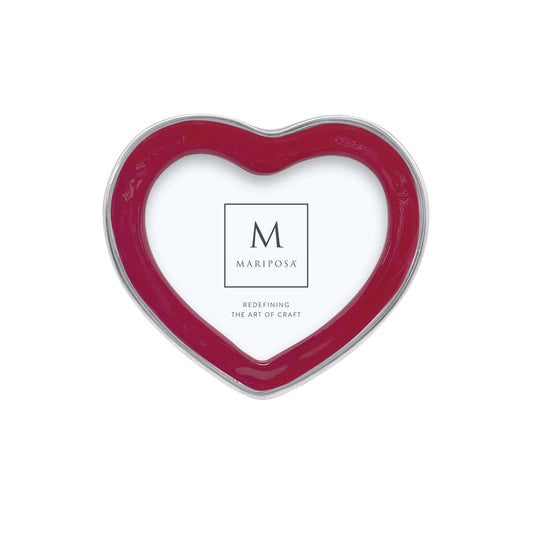 Mariposa Signature Red Heart Frame 4x6