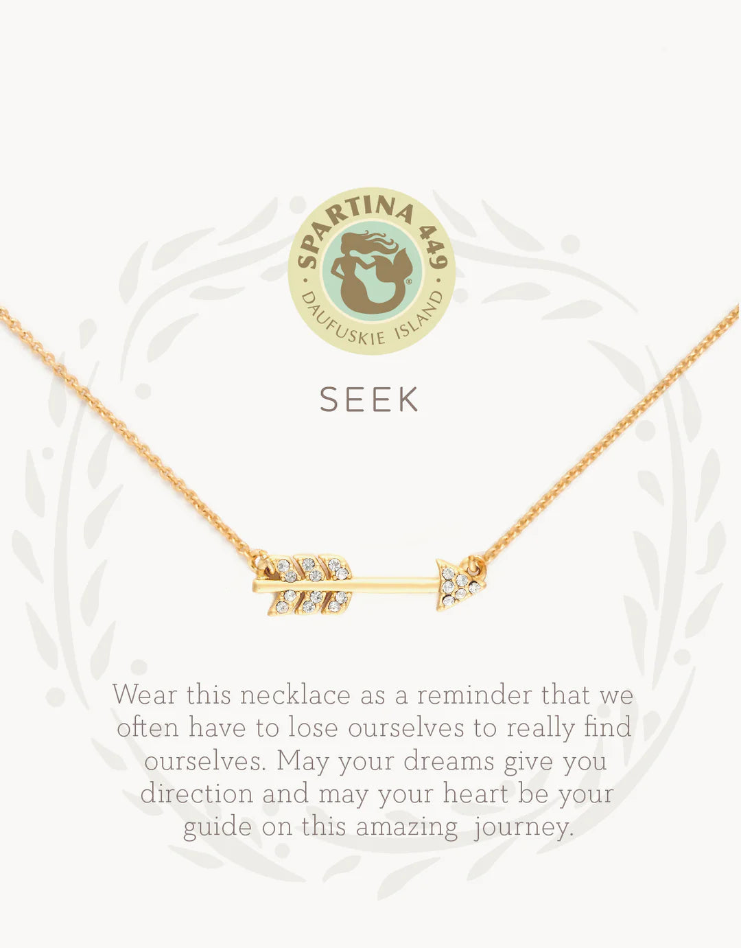 Spartina - Sea La Vie 18" Necklace - Seek/Arrow - Gold