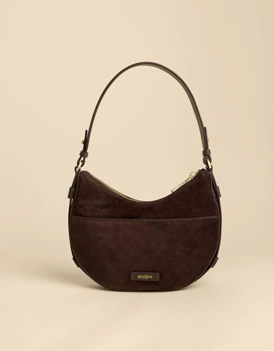 Spartina - Siren Suede Lynn Hobo - Espresso Brown