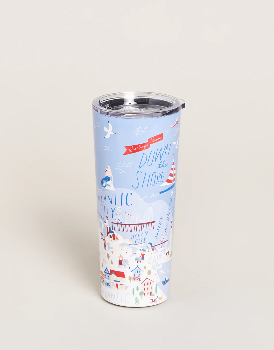 Spartina Down the Shore Stainless Steel Drink Tumbler 22oz.
