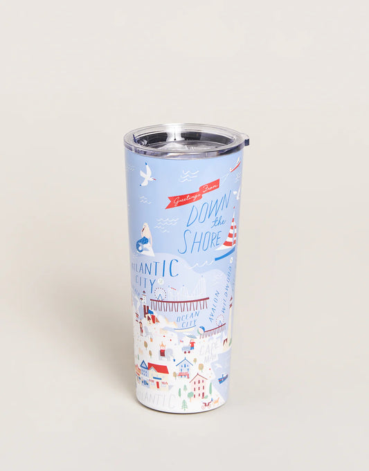 Spartina Down the Shore Stainless Steel Drink Tumbler 22oz.