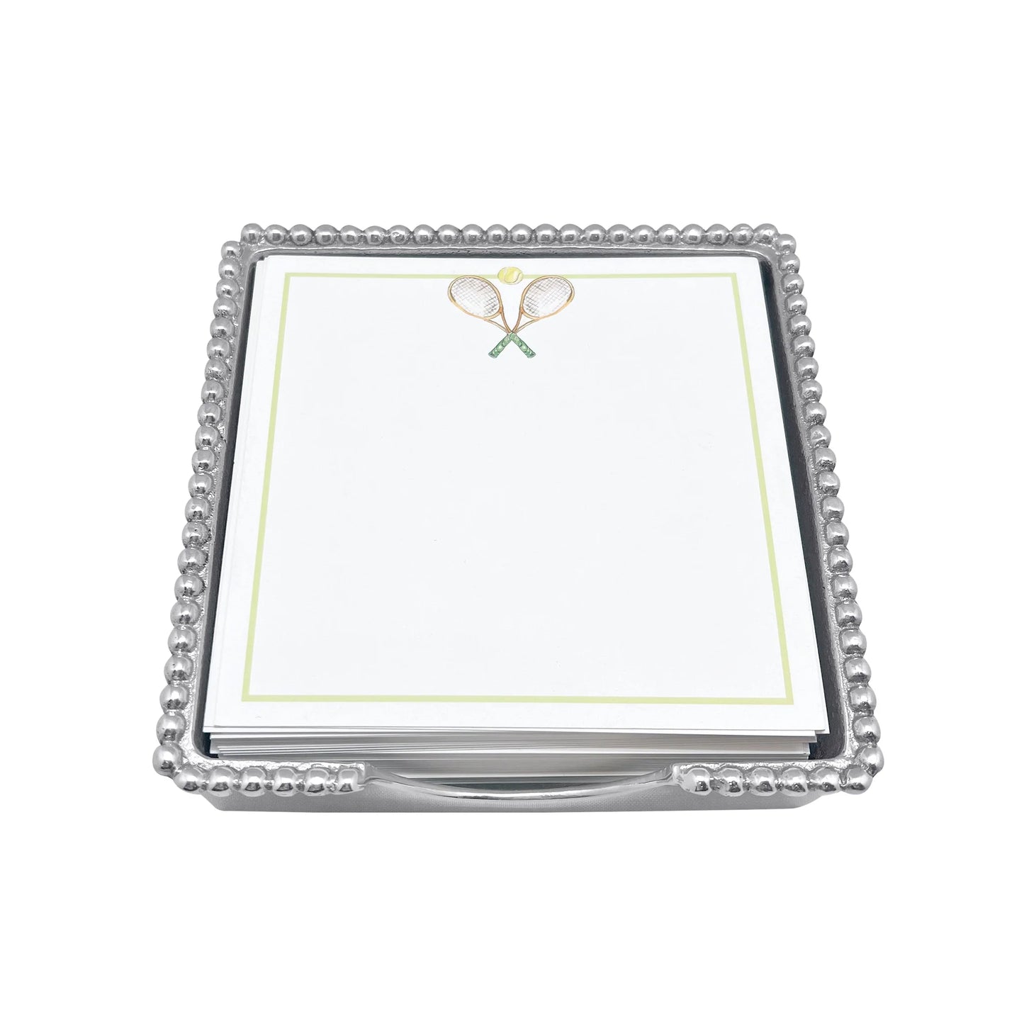 Mariposa Tennis beaded Note Pad Set
