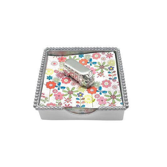 Mariposa Volkswagon Bus Beaded Napkin Box Set