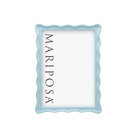 Mariposa Wavy Dusty Blue 5x7 Frame